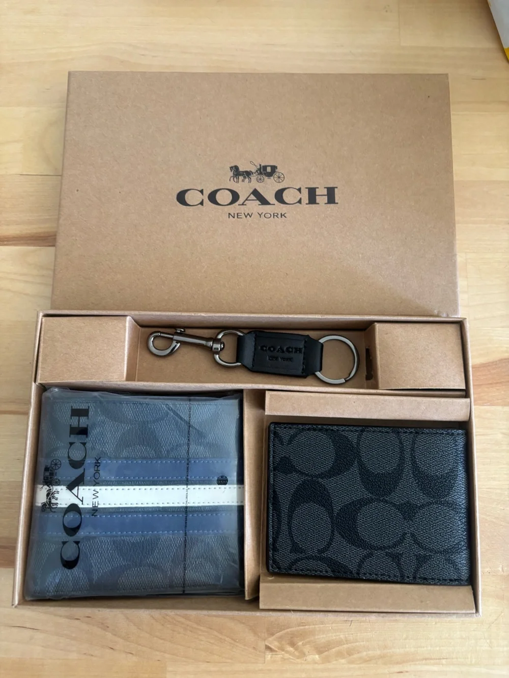 Coach wallet Black & blue